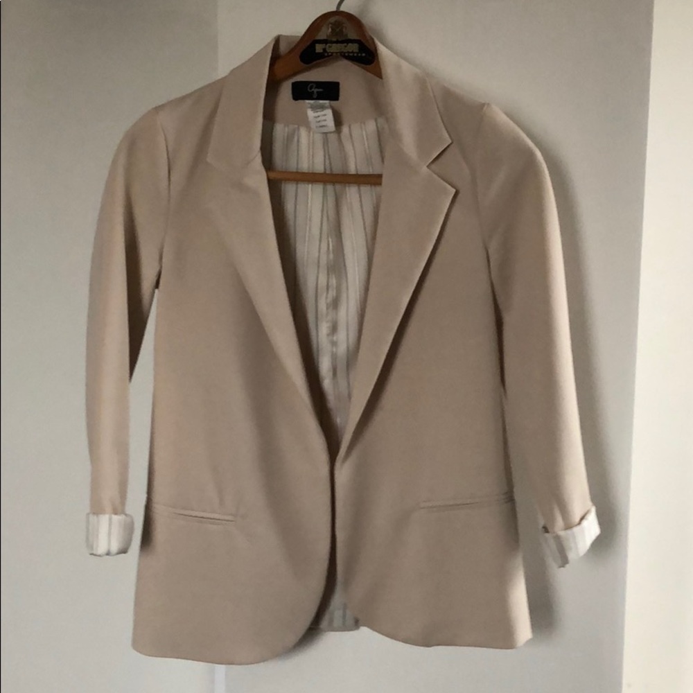 AQUA beige Blazer